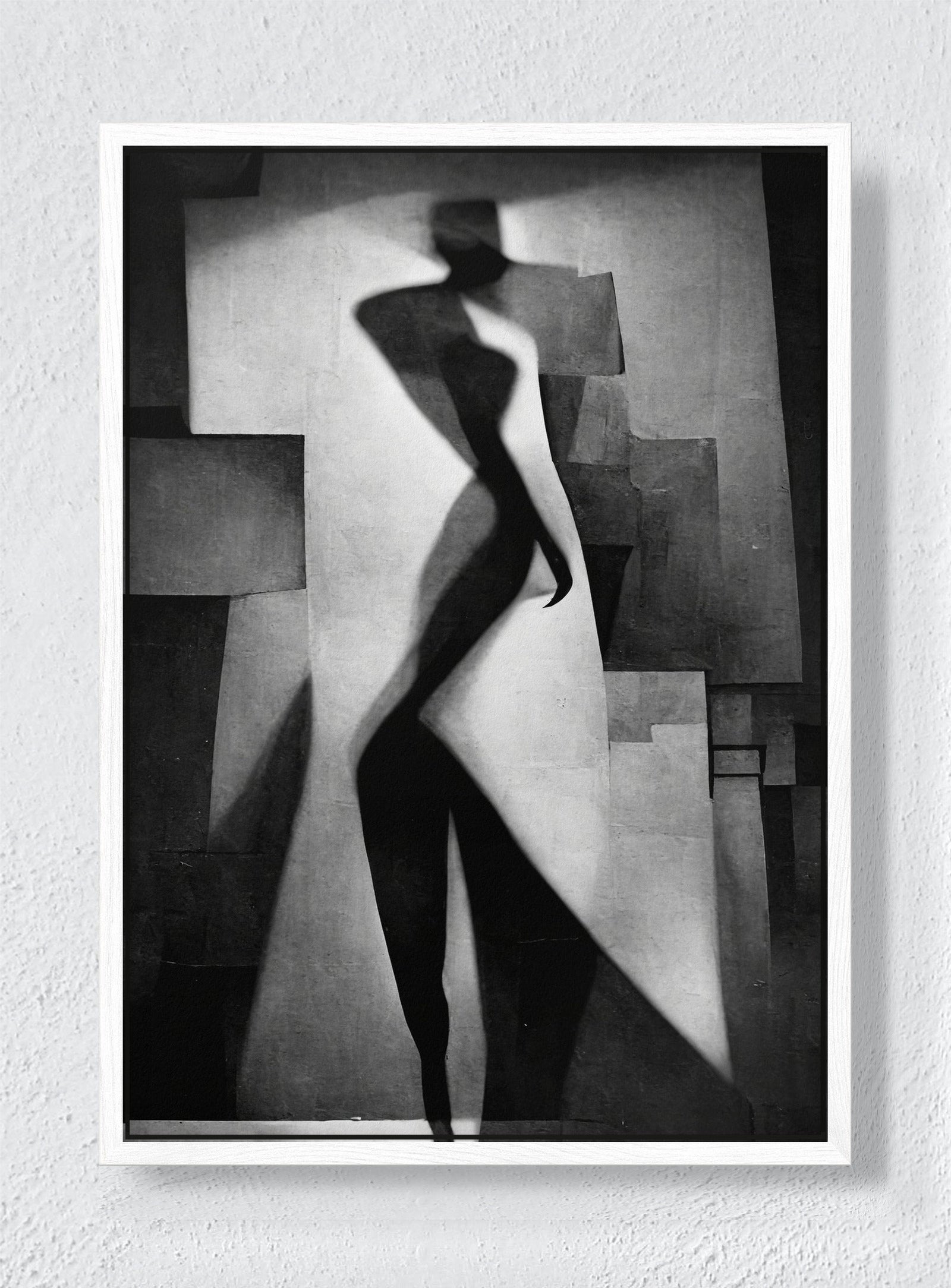 THE FORM - White frame canvas