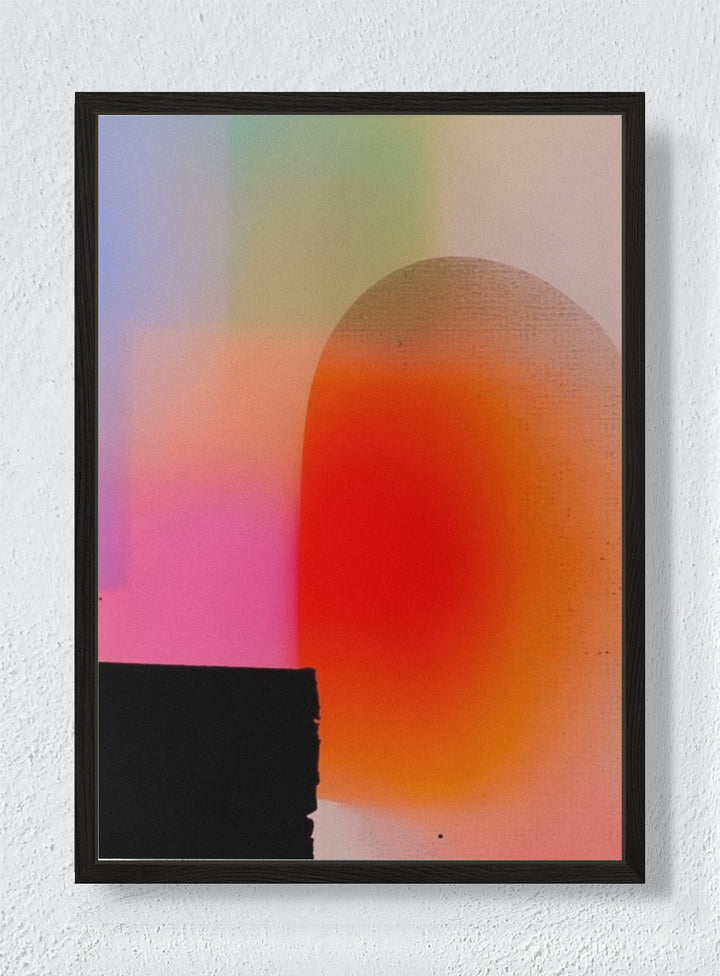 THE GLOW WITHIN - Black frame canvas