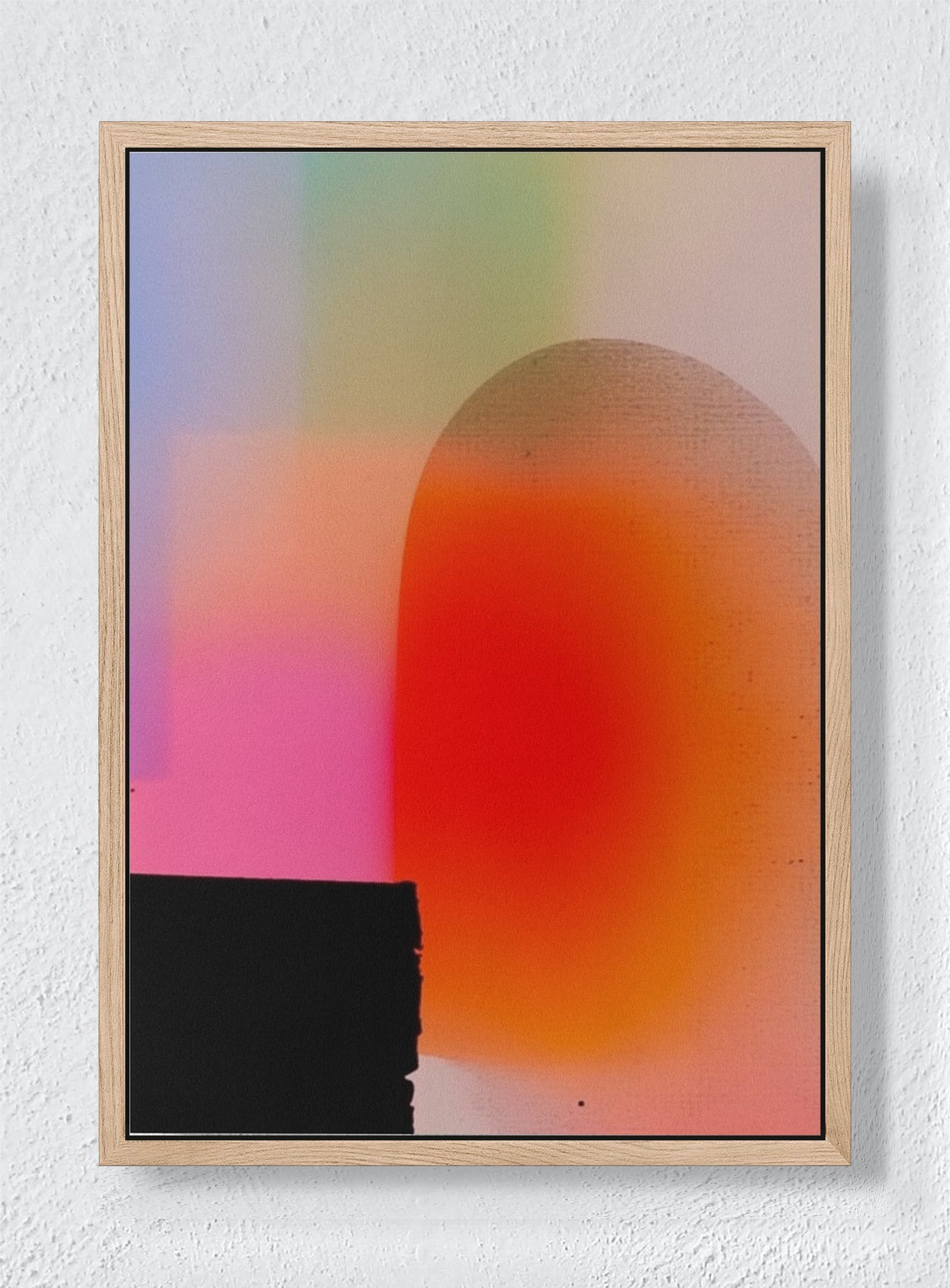 THE GLOW WITHIN - Natural frame canvas
