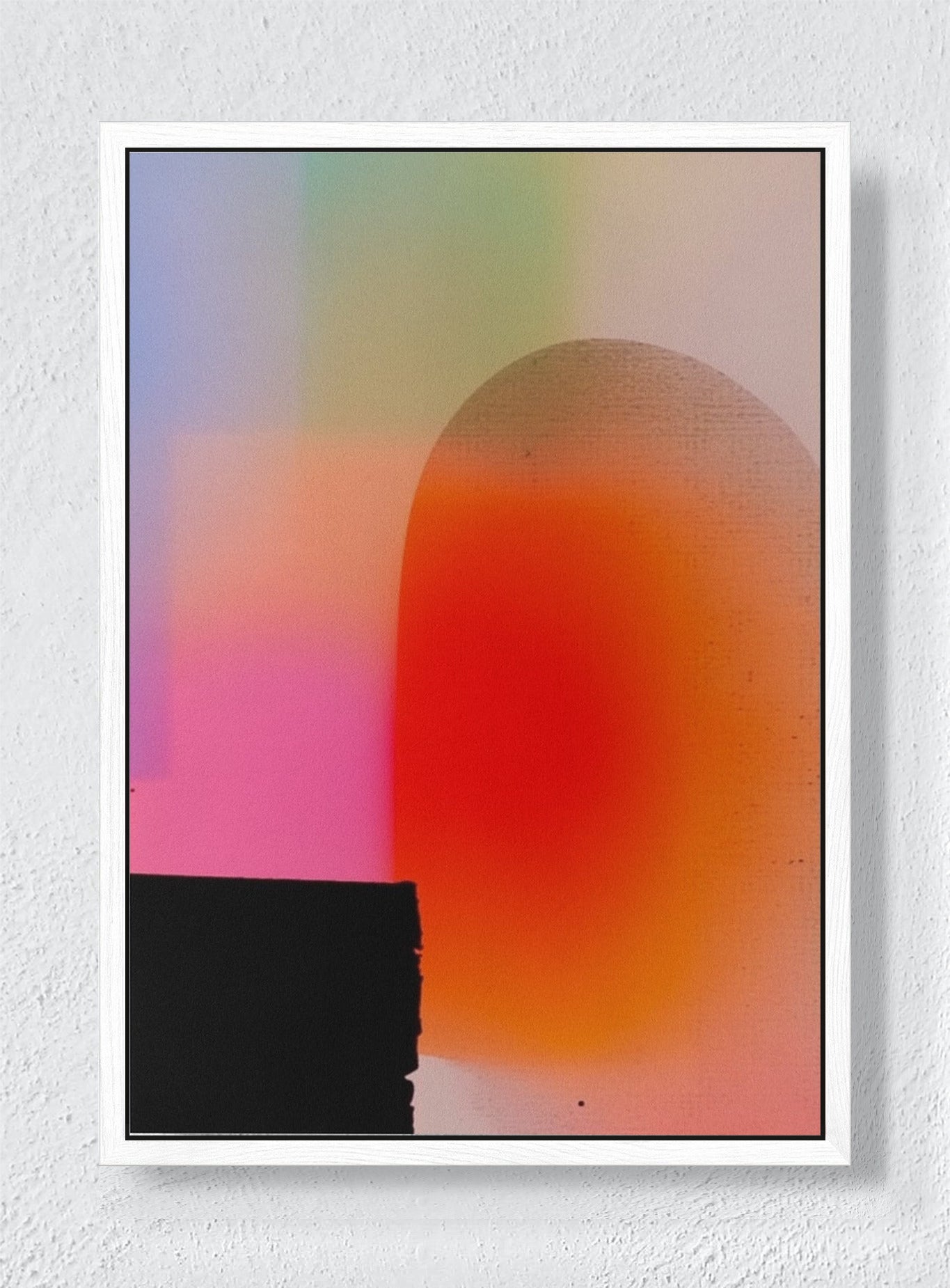 THE GLOW WITHIN - White frame canvas
