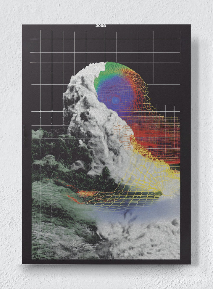 THE LOOM HESITATES - Unframed canvas