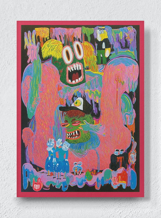 THE MELTDOWN - Unframed canvas