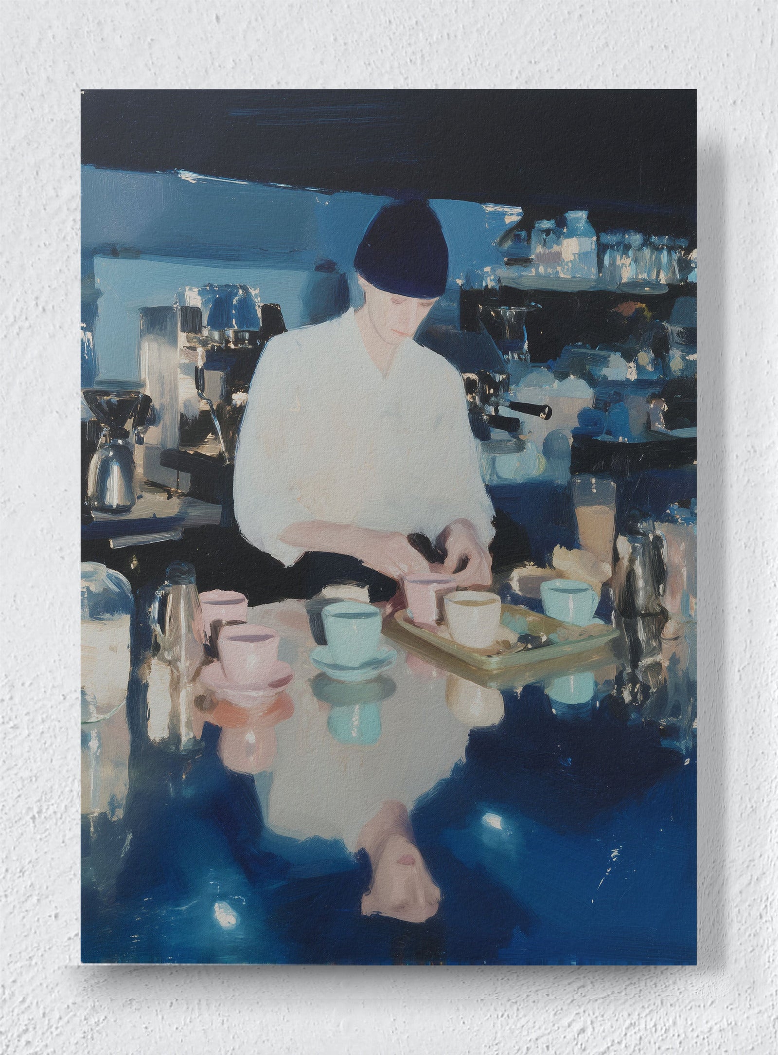 THE MORNING SHIFT - Unframed canvas