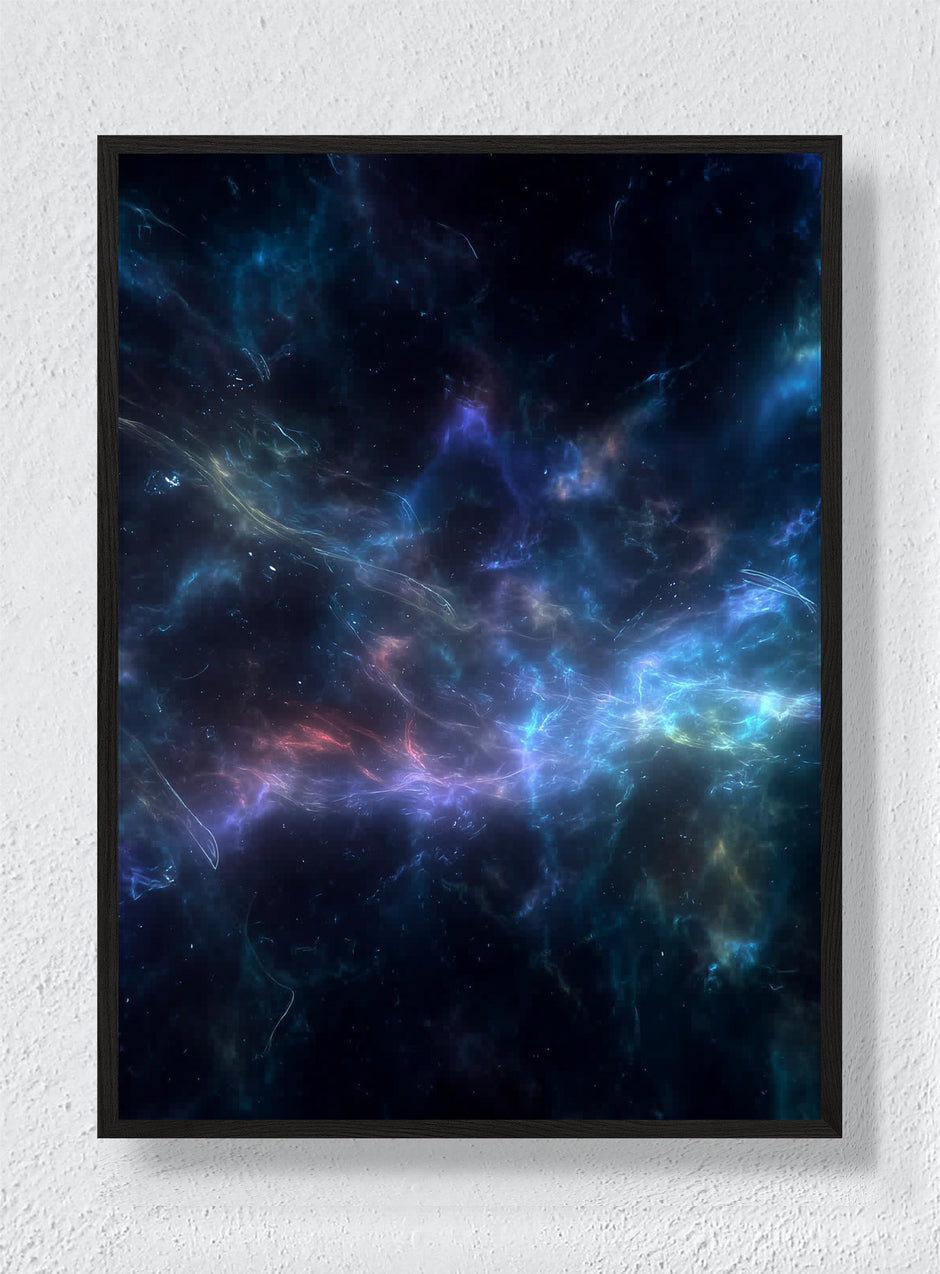 THE NEBULA HOLDS ITS BREATH - Black Frame