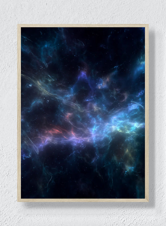THE NEBULA HOLDS ITS BREATH - Natural Frame
