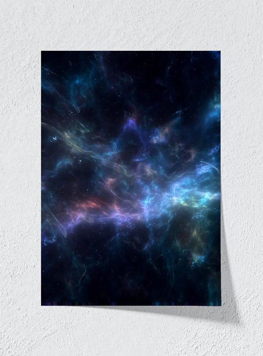 THE NEBULA HOLDS ITS BREATH - Unframed