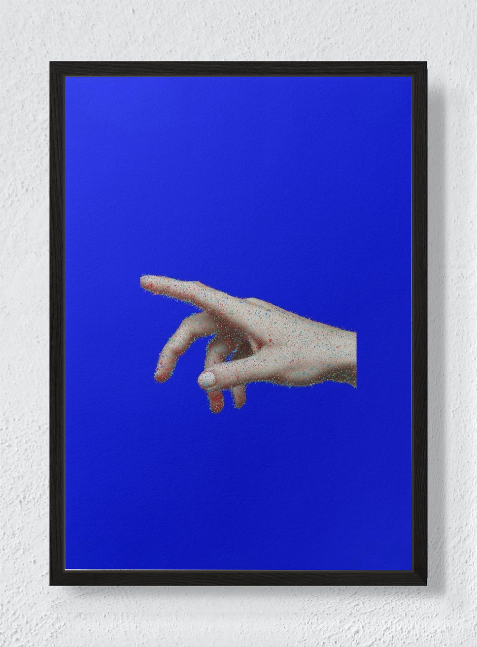 THE POINT - Black frame canvas
