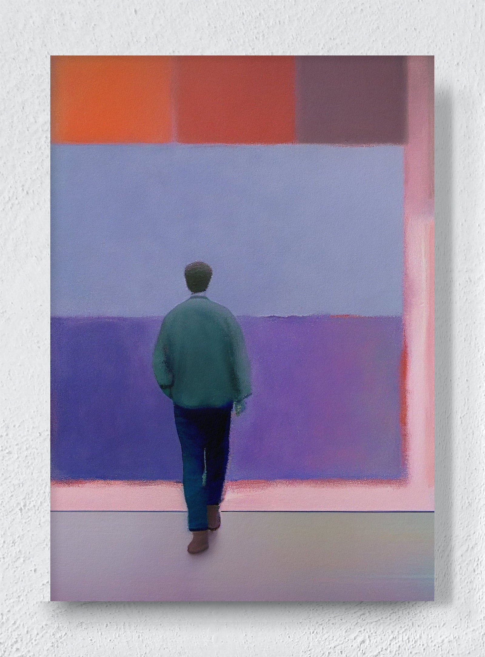 THE STRANGER - Unframed canvas