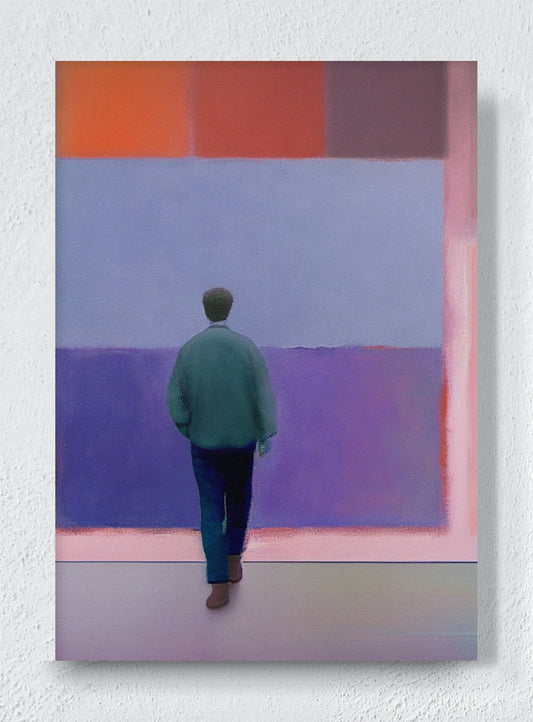 THE STRANGER - Unframed canvas