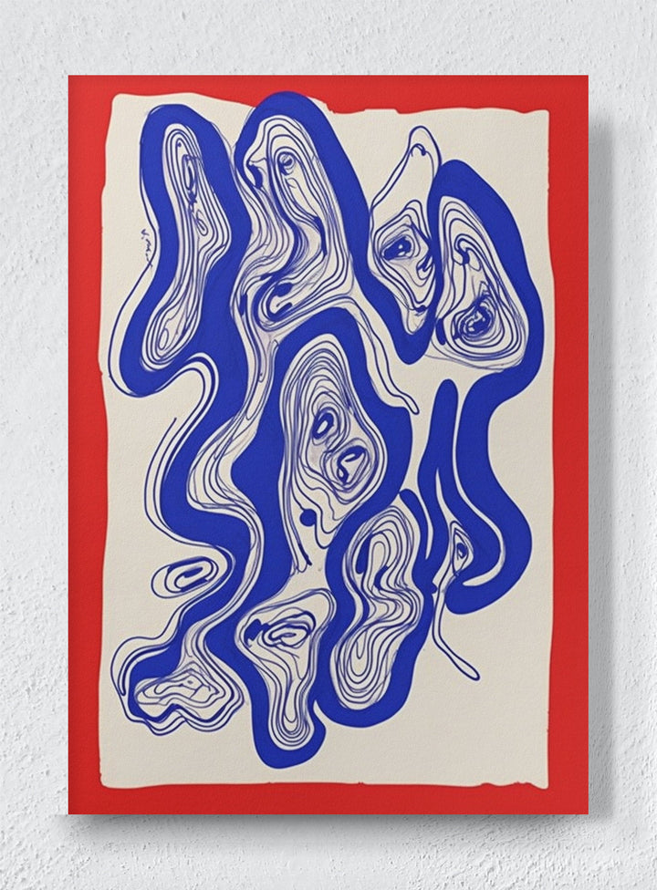 THE THREAD - Unframed canvas