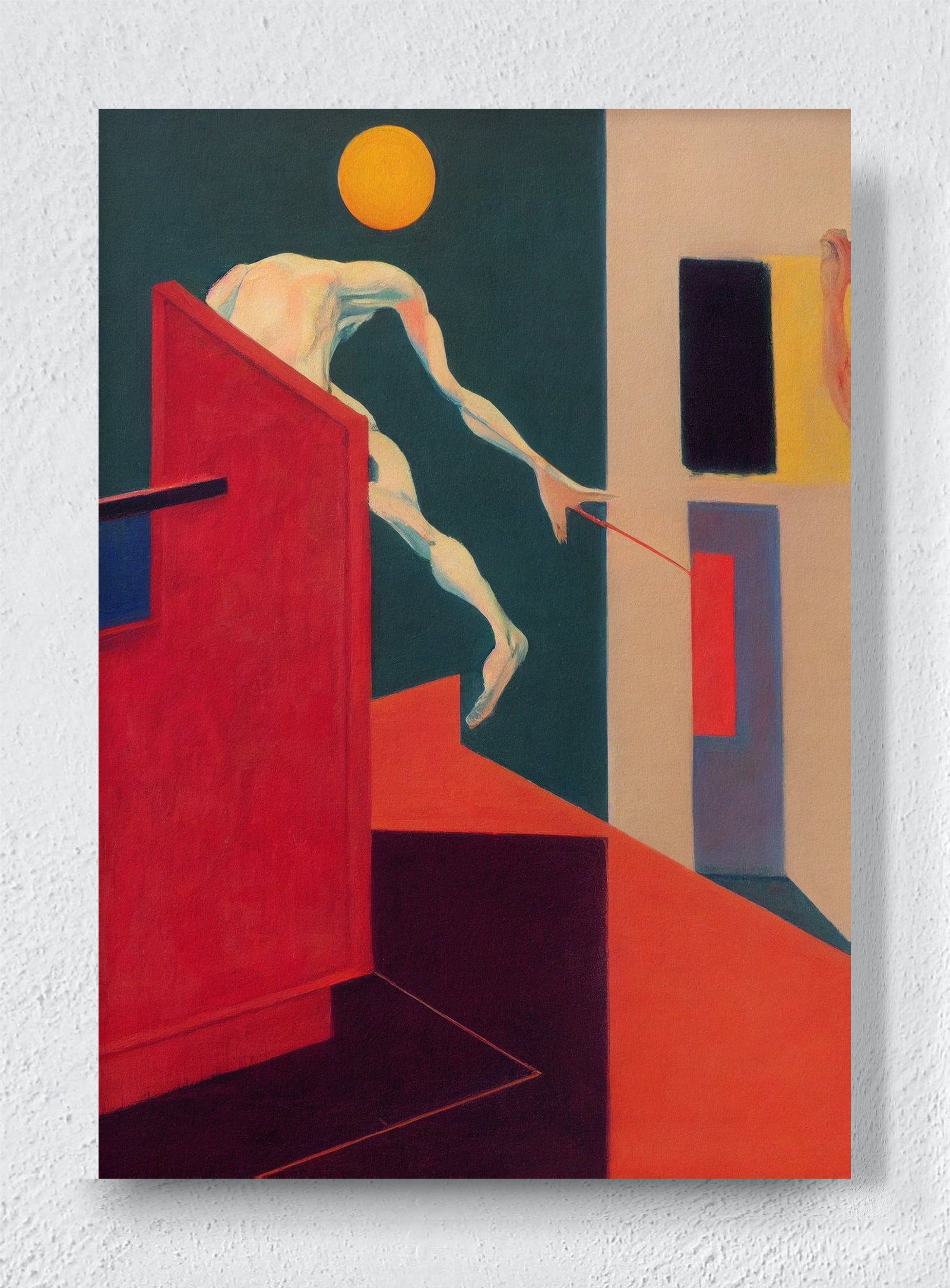 THE THRESHOLD - Unframed canvas