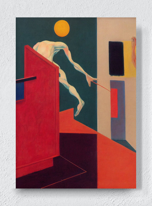 THE THRESHOLD - Unframed canvas