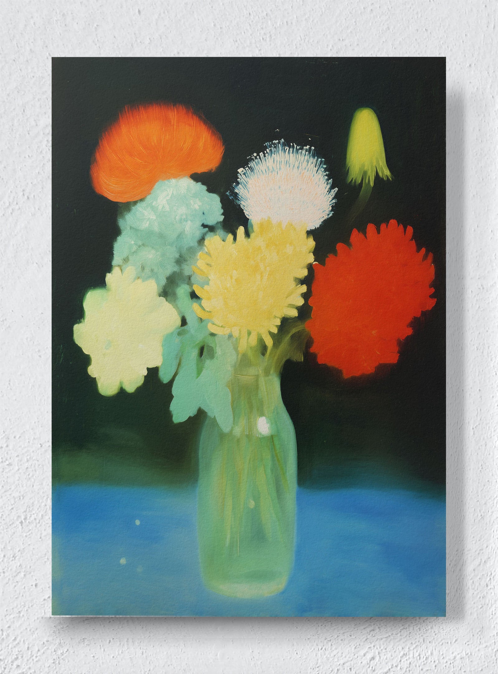 THE UNTRANSLATED FLOWERS - Unframed canvas