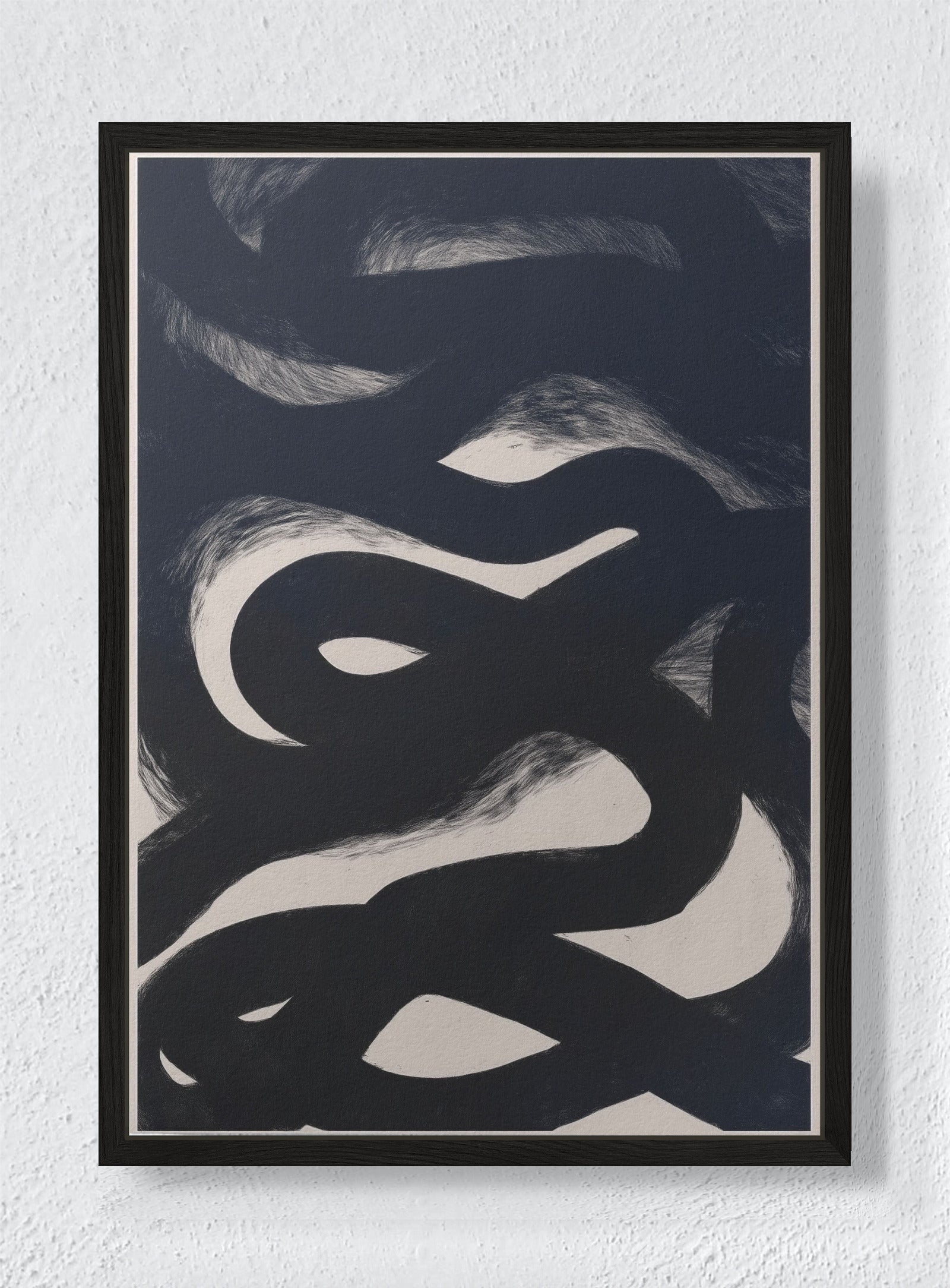 THE VEIN - Black frame canvas