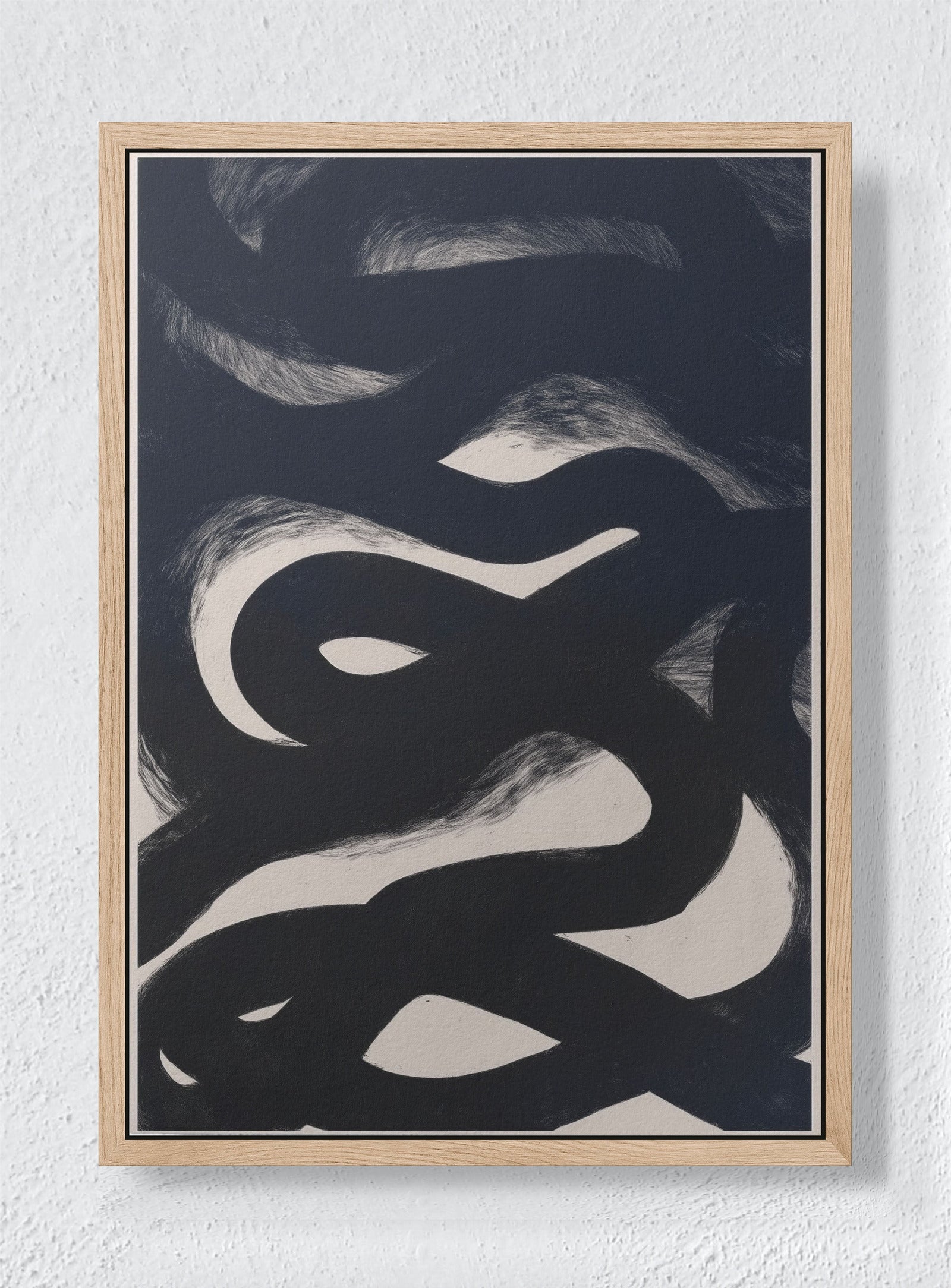 THE VEIN - Natural frame canvas