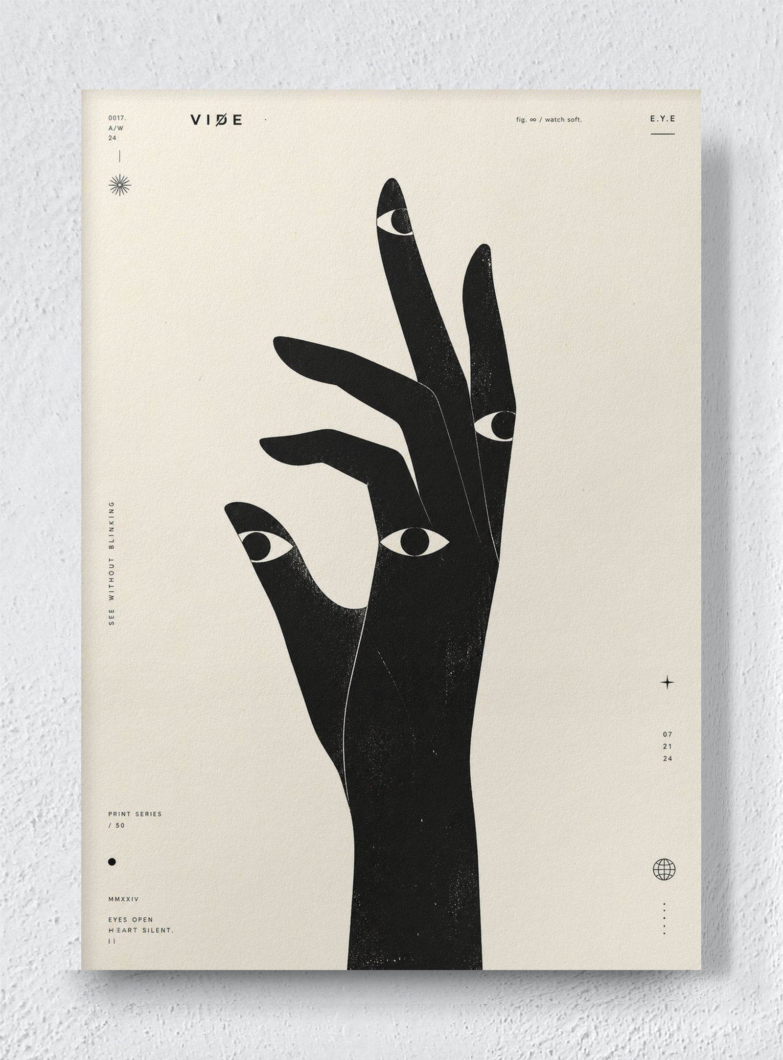 THE WATCHERS - Unframed canvas