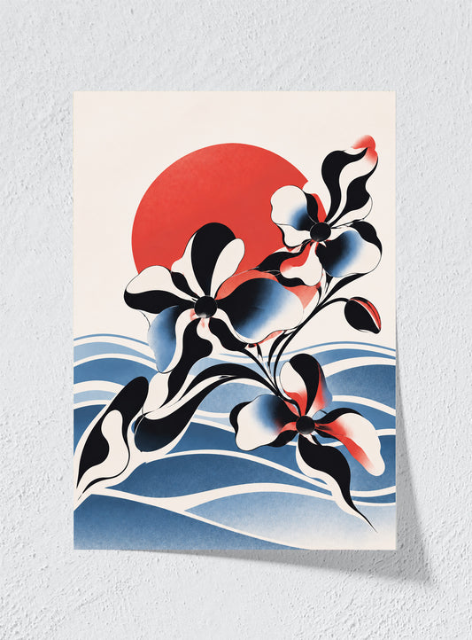 THE WAVE GARDEN - Unframed