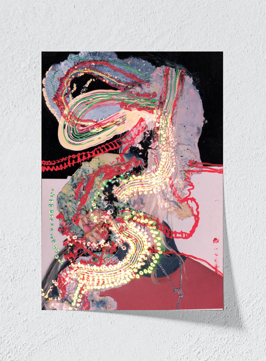 THREADS TURNING TO LIGHT - Unframed