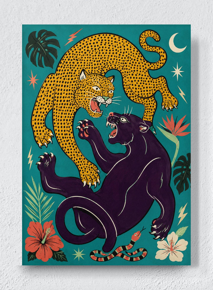 TOOTH & CLAW - Unframed canvas