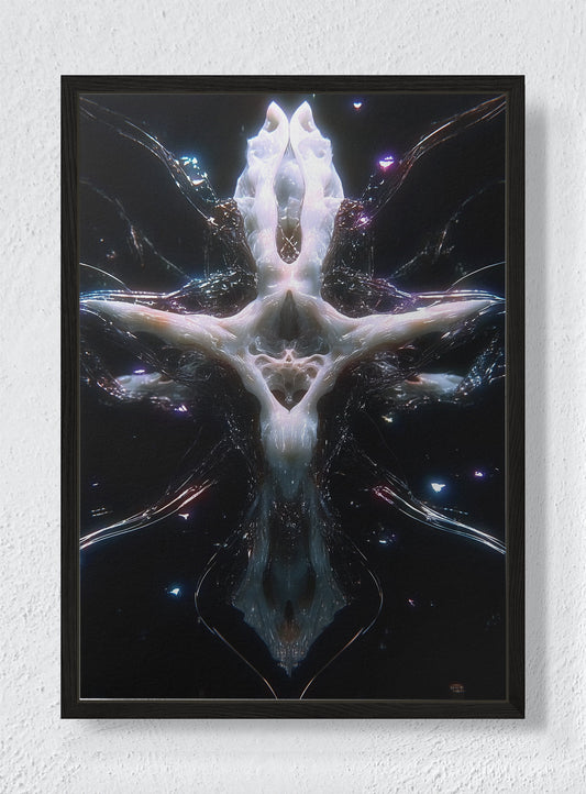UV MILK - Black frame canvas