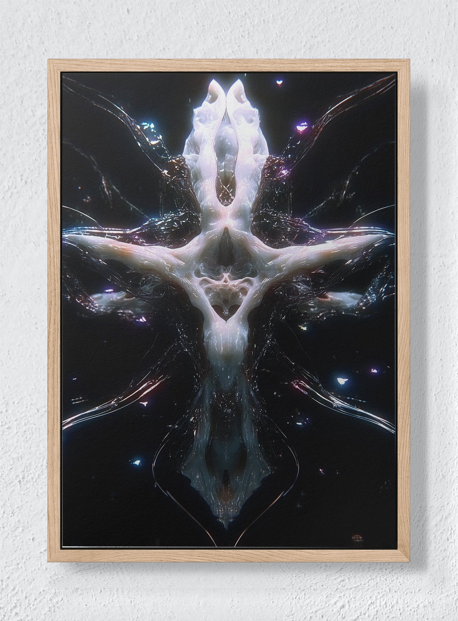UV MILK - Natural frame canvas