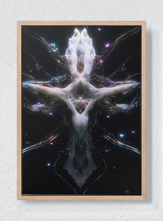 UV MILK - Natural frame canvas
