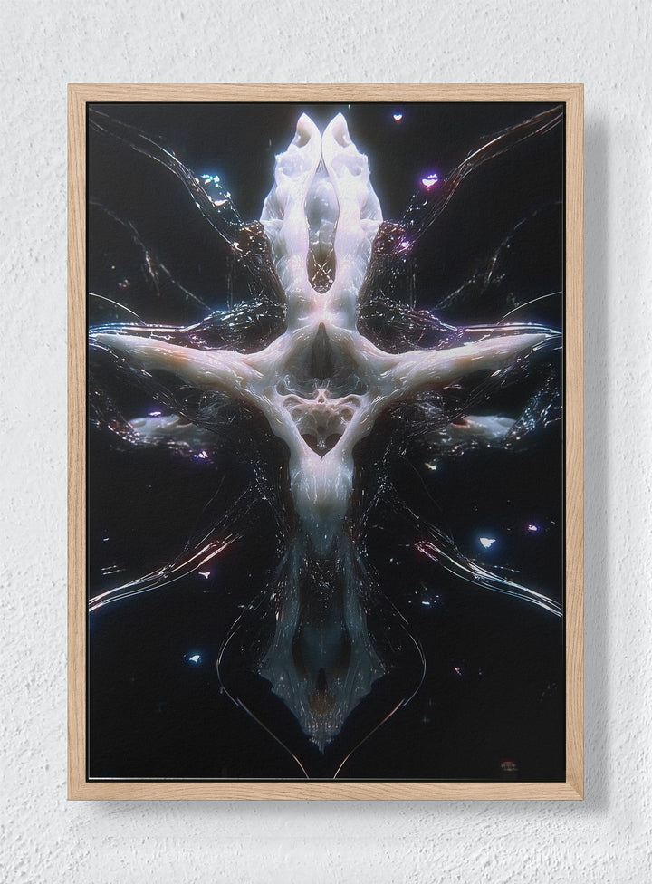 UV MILK - Natural frame canvas