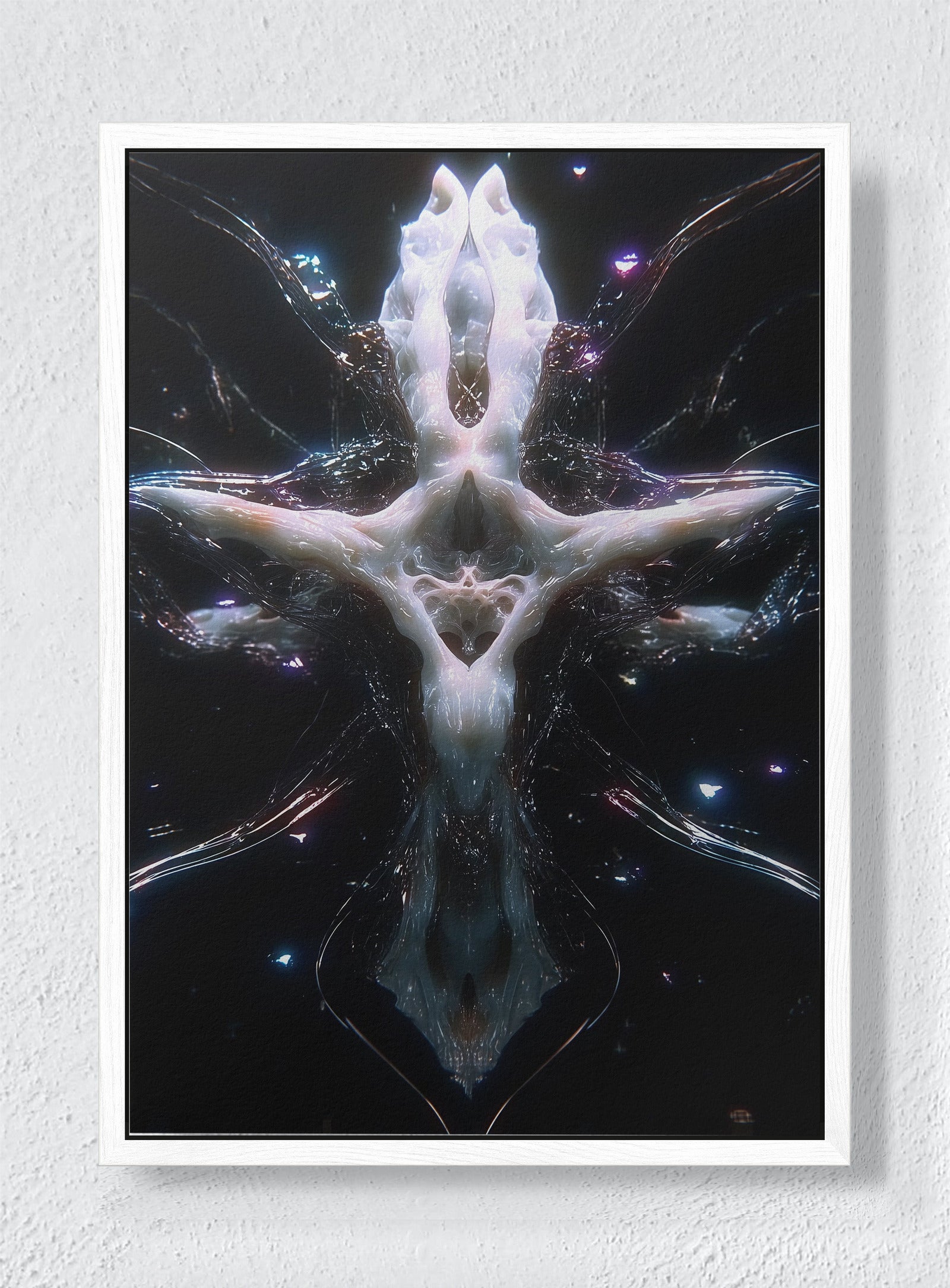 UV MILK - White frame canvas