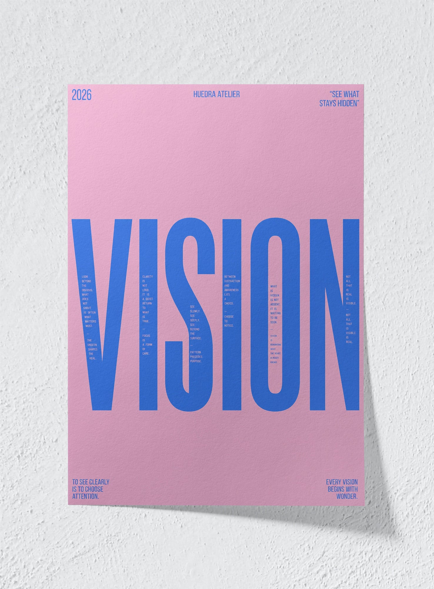 FLUSH - Unframed
