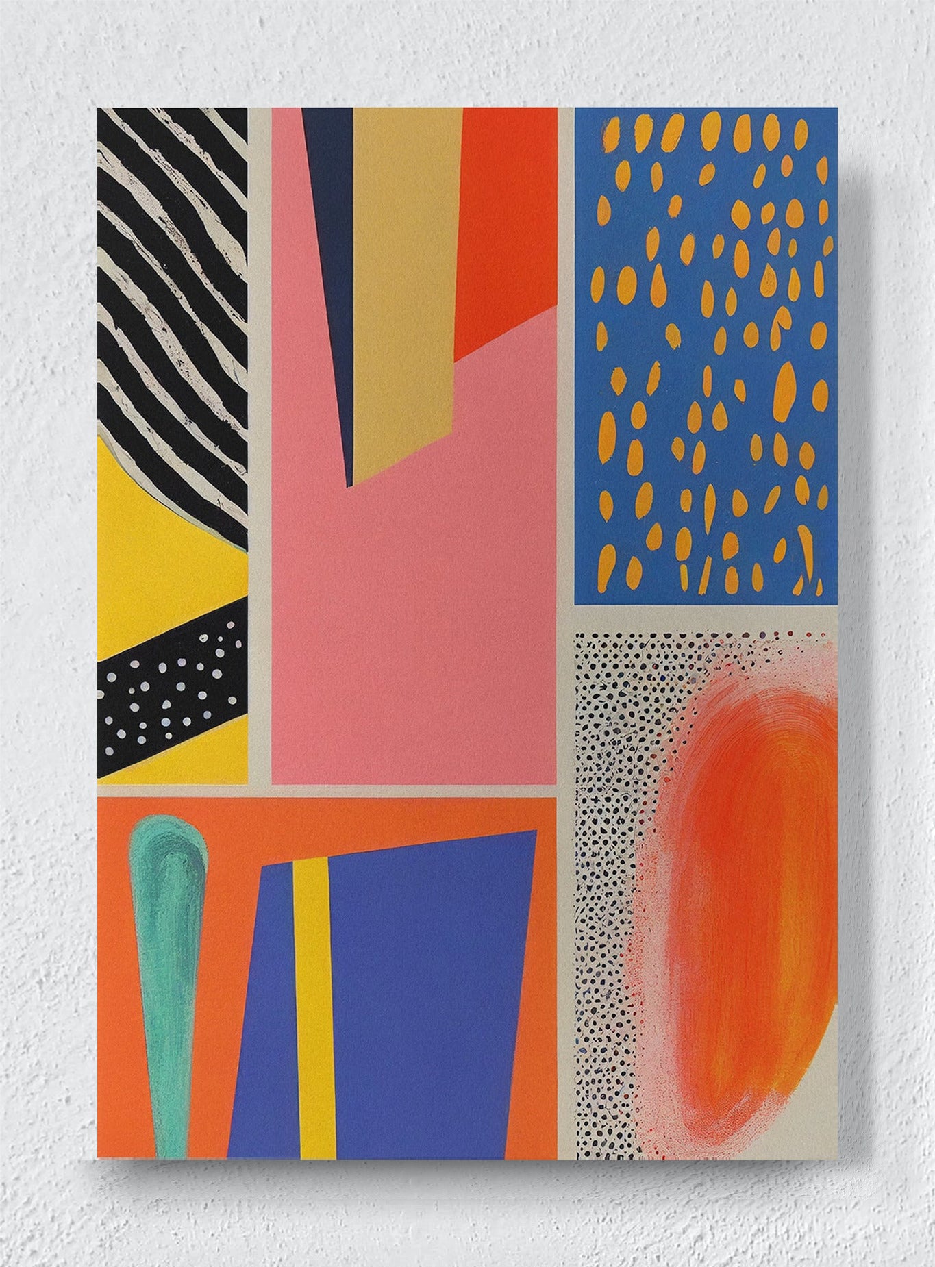 VIVID CONVERSATIONS - Unframed canvas