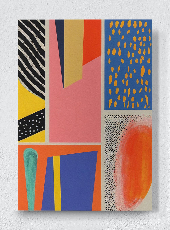 VIVID CONVERSATIONS - Unframed canvas