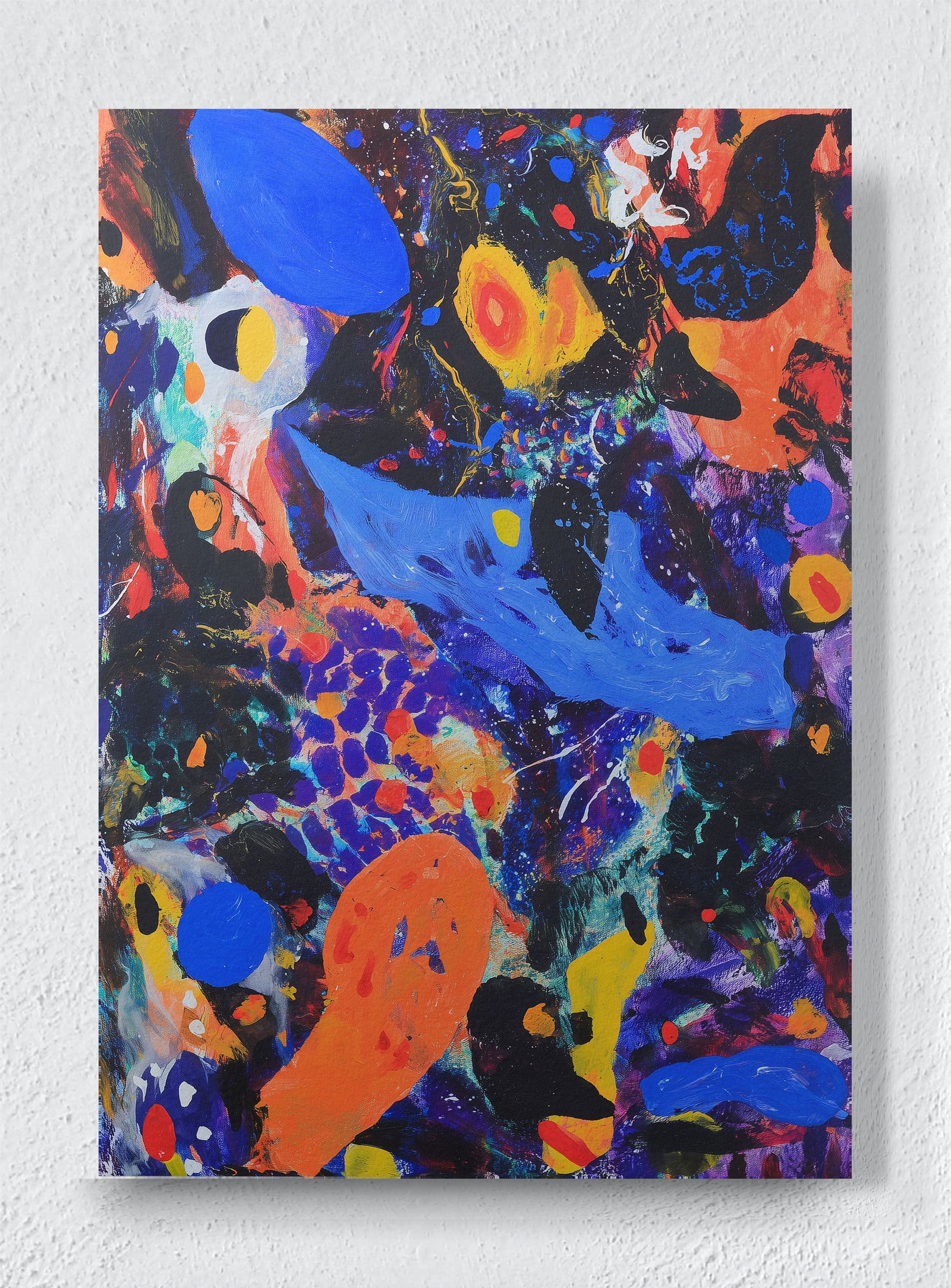 VIVID TURBULENCE - Unframed canvas