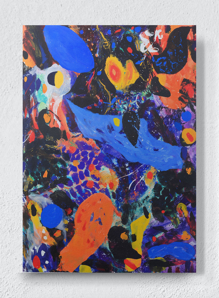VIVID TURBULENCE - Unframed canvas