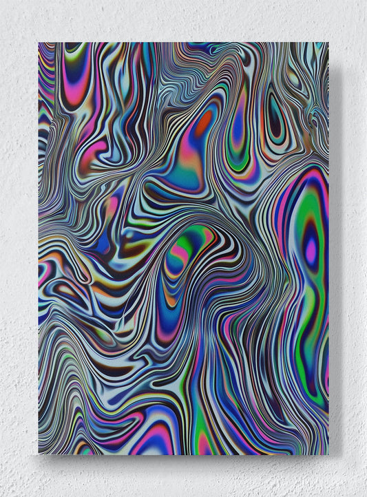 VORTEX OF HUES - Unframed canvas