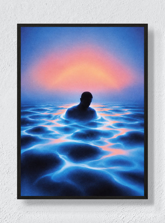 WATER REMEMBERS EVENING - Black Frame