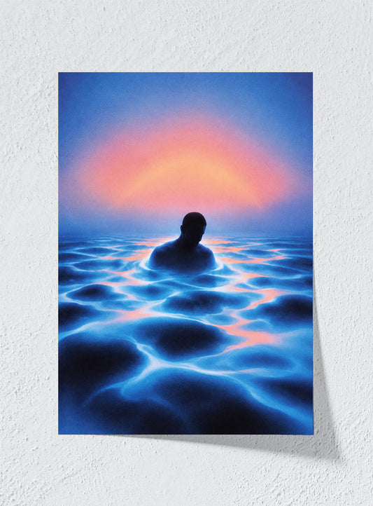 WATER REMEMBERS EVENING - Unframed