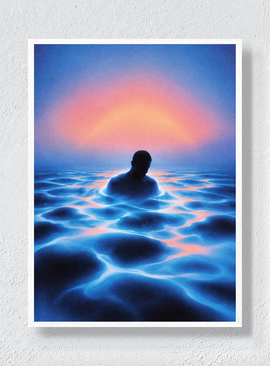 WATER REMEMBERS EVENING - White Frame