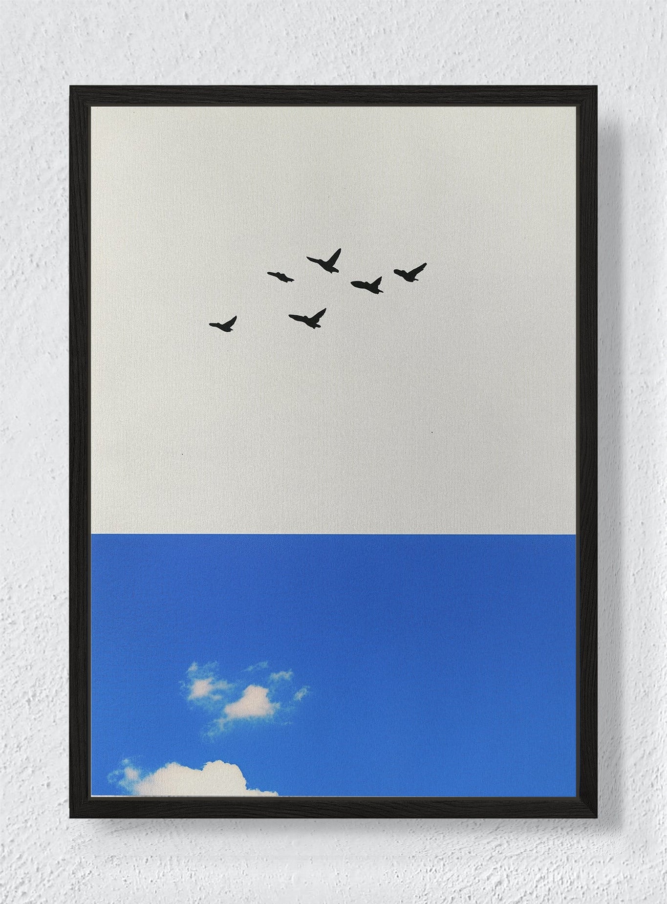WEIGHTLESS JOURNEY - Black frame canvas