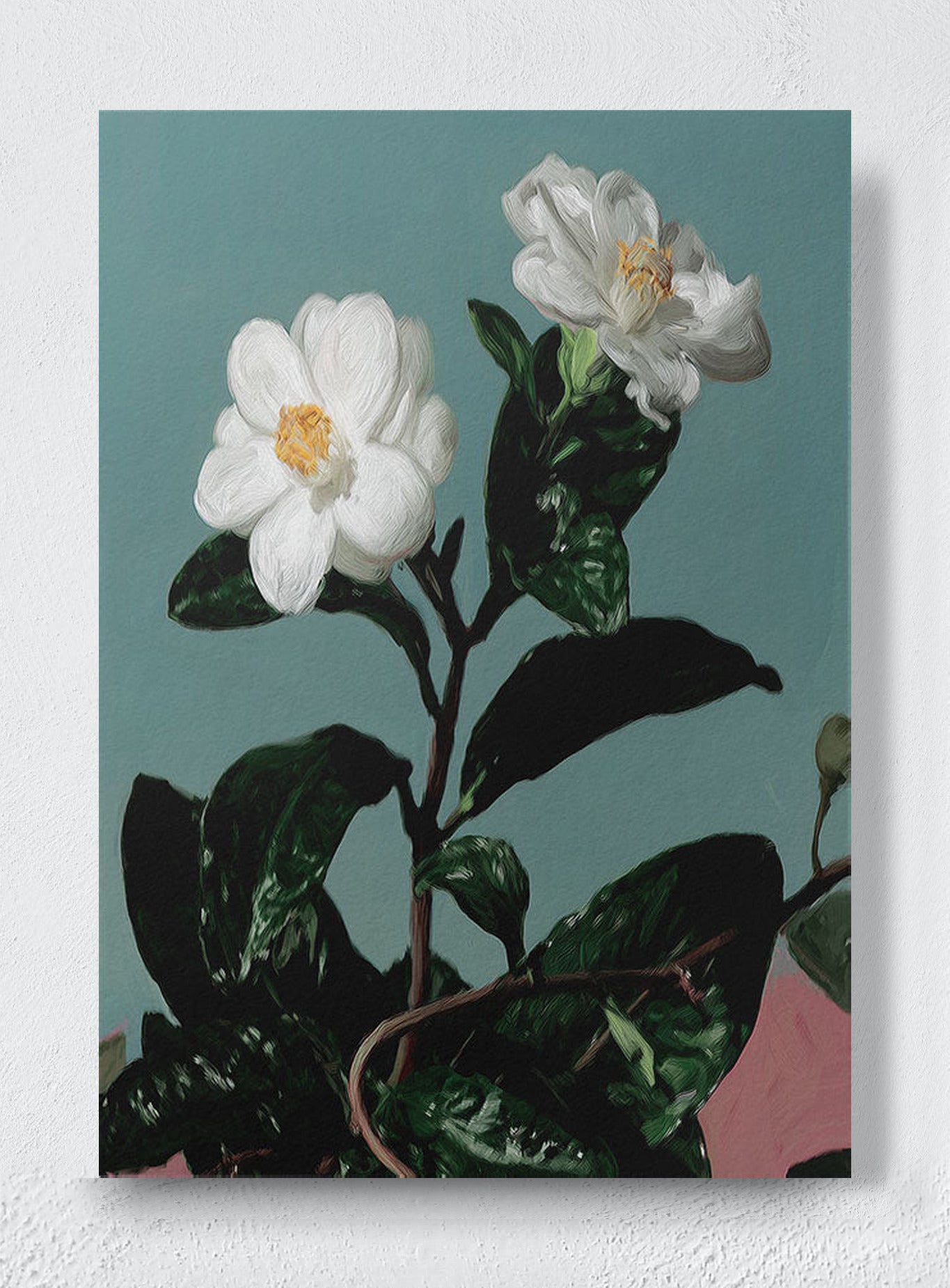 WHAT BLOOMS WITHOUT ASKING - Unframed canvas