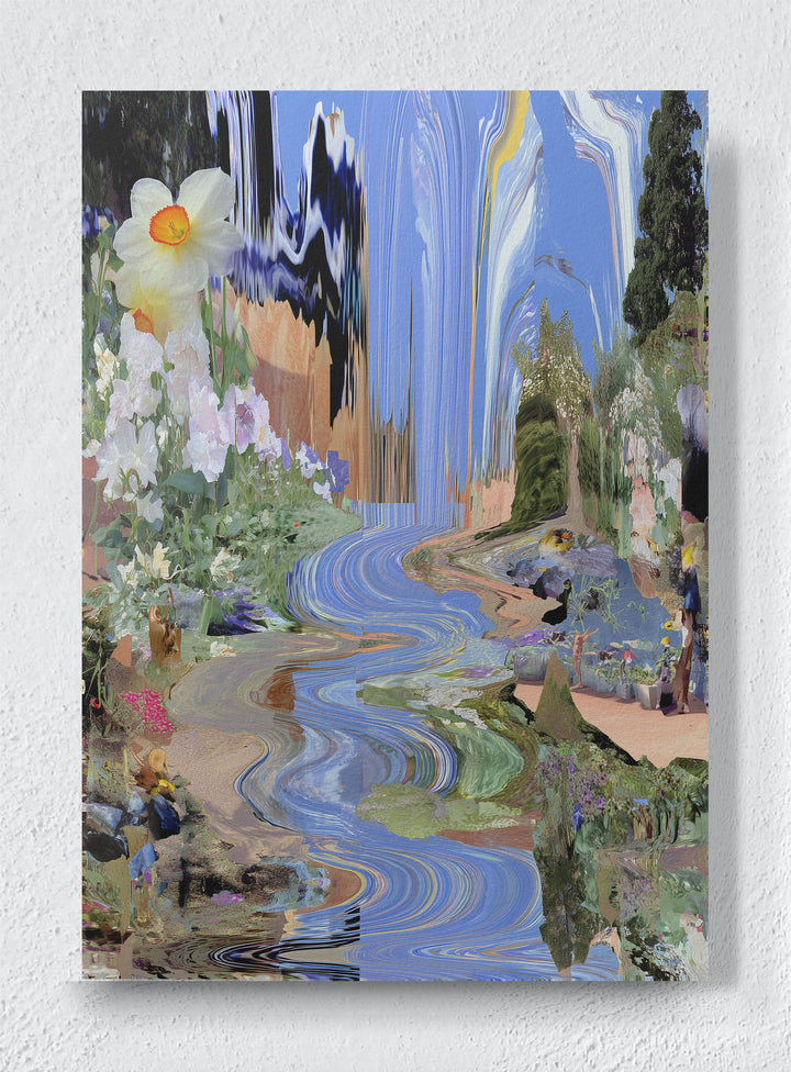 WHEN LANDSCAPES BUFFER - Unframed canvas
