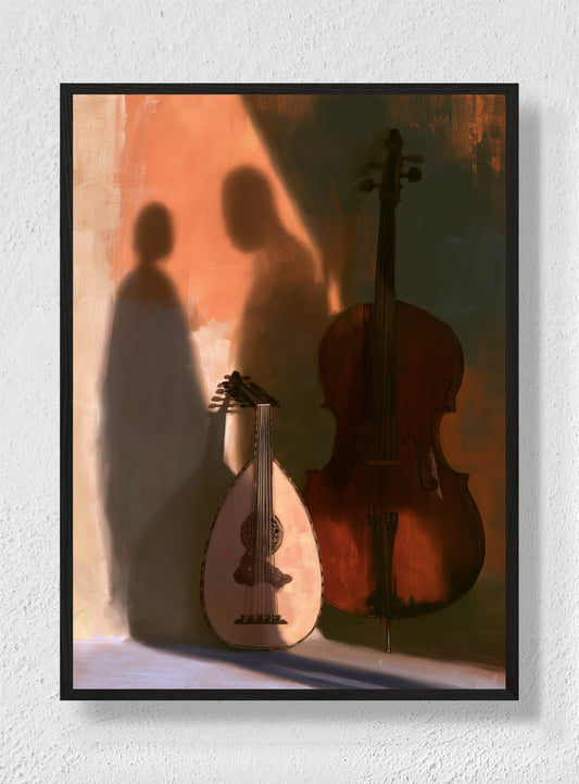 WHEN THE MUSIC RESTS - Black Frame