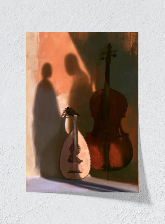 WHEN THE MUSIC RESTS - Unframed