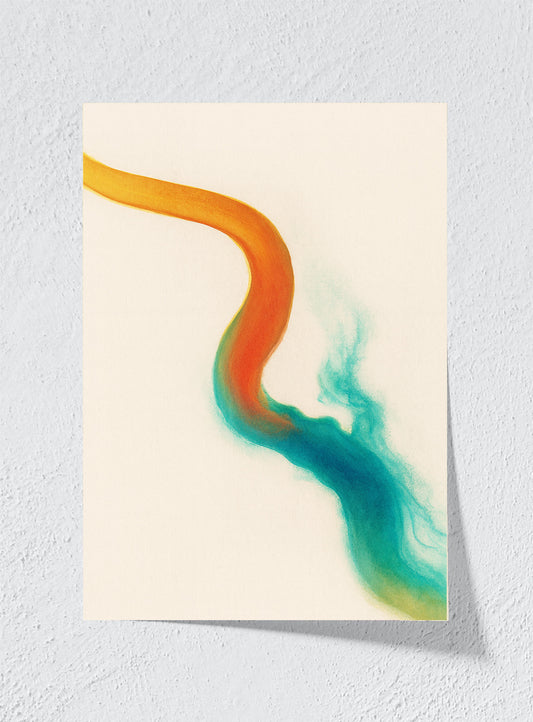 WHERE COLOUR TURNS THE CORNER - Unframed