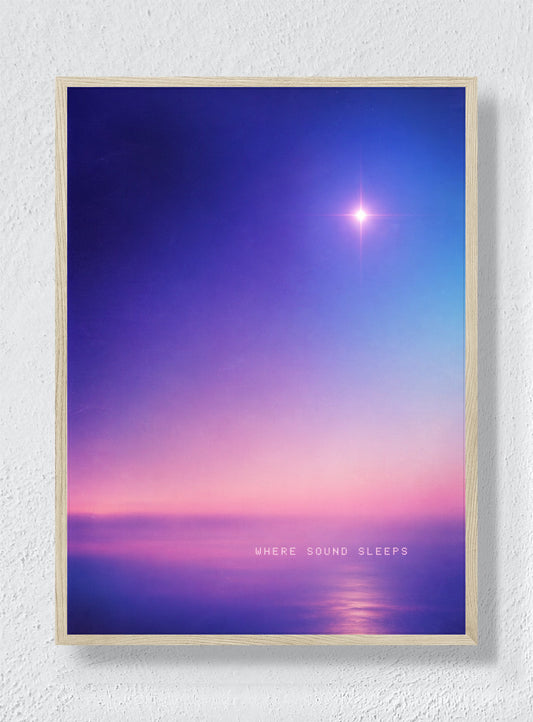 WHERE SOUND SLEEPS - Natural Frame