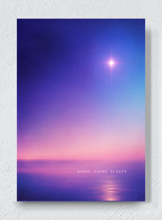 WHERE SOUND SLEEPS - Unframed canvas