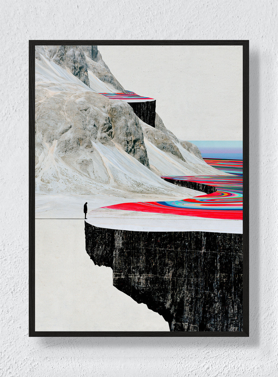 WHERE THE COLOUR FLOWS - Black Frame
