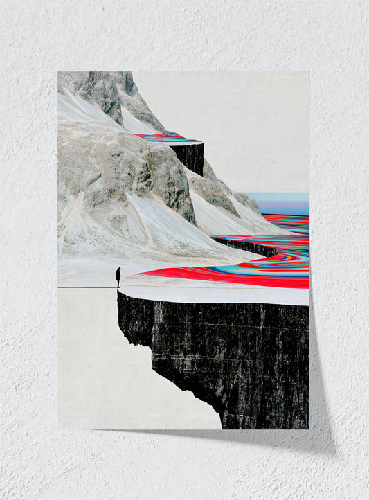 WHERE THE COLOUR FLOWS - Unframed