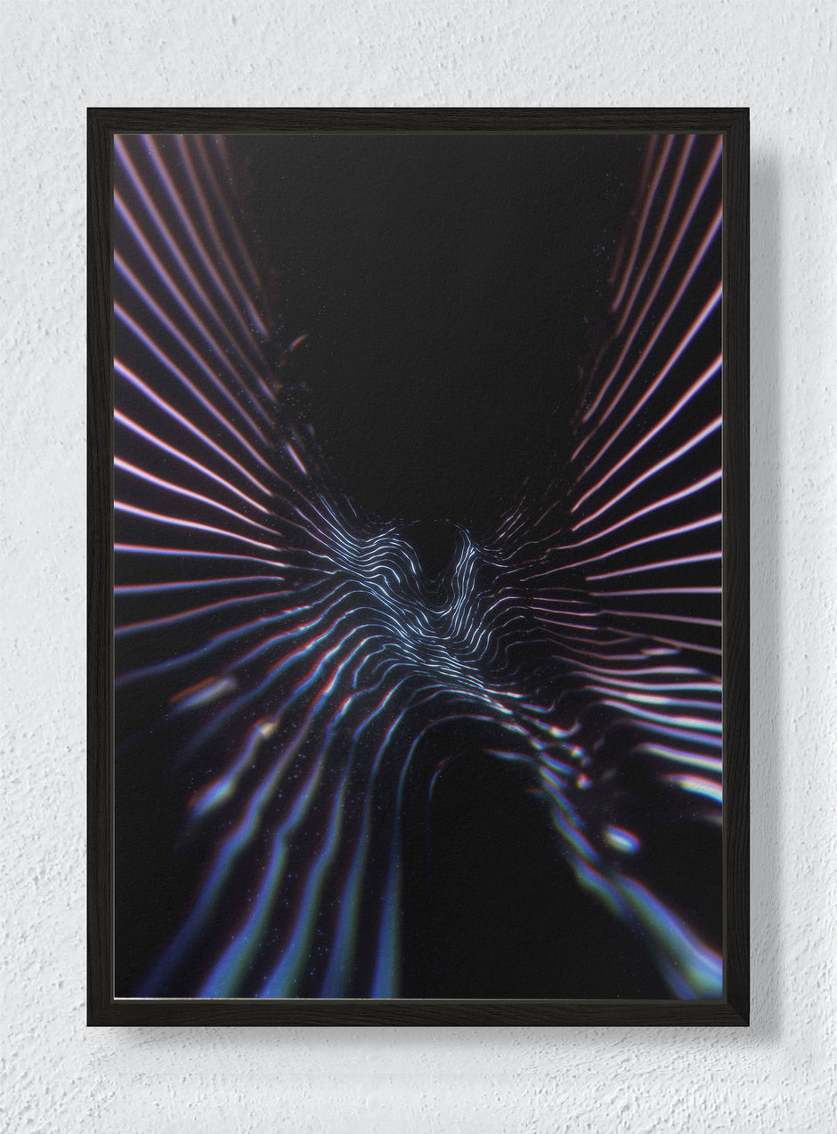 WHIMPERCORE - Black frame canvas