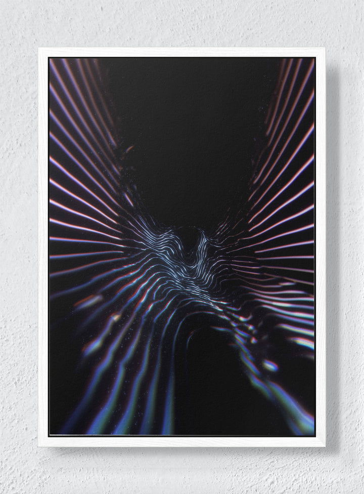 WHIMPERCORE - White frame canvas