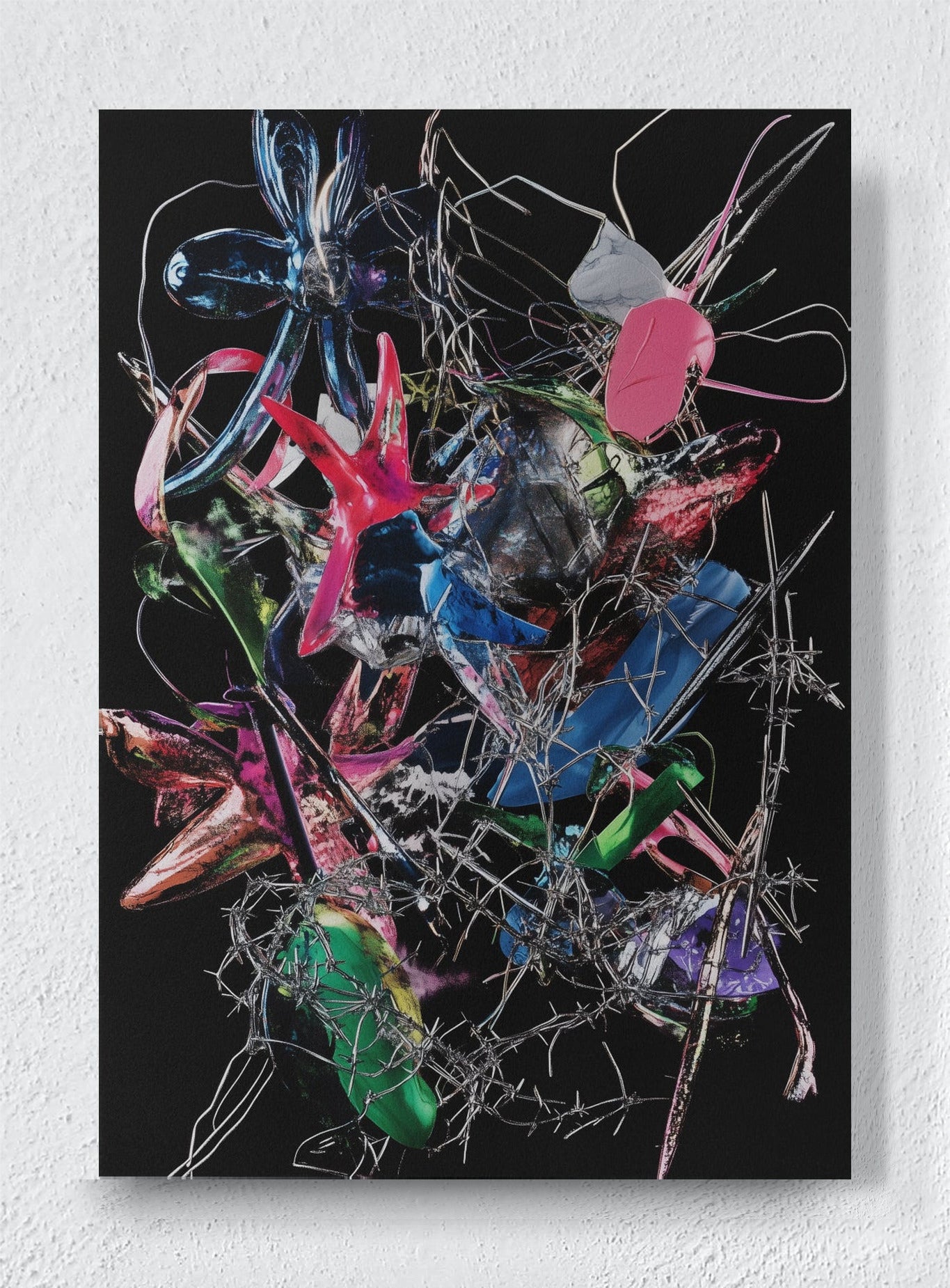 WIRED DREAMS - Unframed canvas